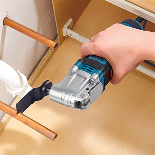 Universal Oscillating Saw Blades, 20st 34mm Multi Tool met Quick Release en ingebouwde merken voor reparatie