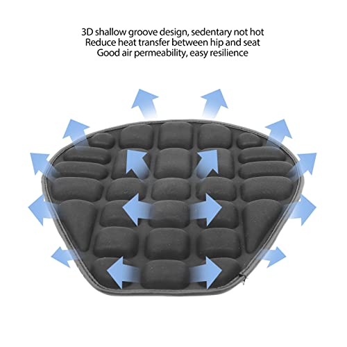 Premium Motorfietskussens - Ademend, Comfortabel, Waterdicht en Zonbestendig, verkrijgbaar met Polyurethaanezel voor Bescherming Tijden Motorrijden 4