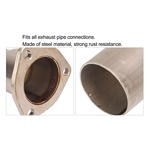 3 Bolt Uitlaat reducer, kopstuk Reducer Verzamelaar Uitlaatpijp Adapter Flange Reducer Kit Uitlaatsystemen Accessoires Staal voor auto's