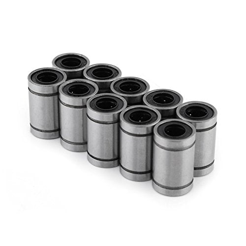 10Pcs LM8UU 8mm lagers 8 * 15 * 24 Lineaire Bewegingsballager Bushing CNC schuifbus voor 8mm Rod, 3D Printer CNC onderdelen