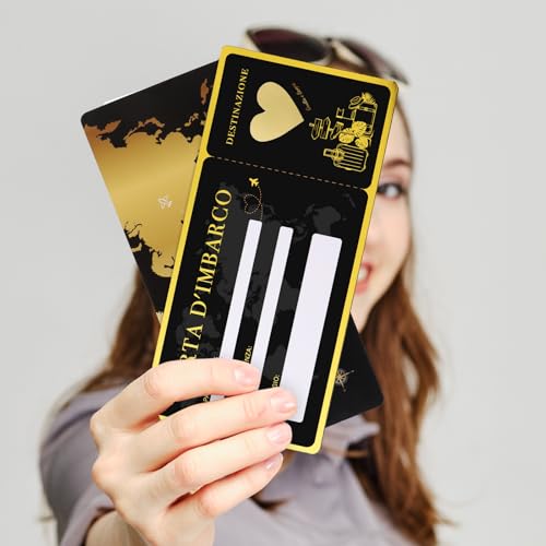 Set van 2 instappassen, Aanpasbaar in het Italiaans, met Envelop 4