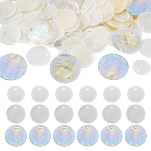 Natuurlijke Shell Charms Zoetwater Seashell Dangel Bedels Losse Spacer Hangers voor armbanden ketting oorbellen sieraden maken