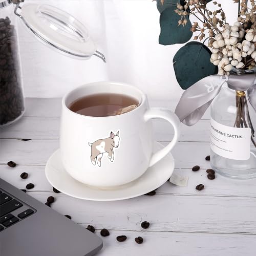 Geitenstickerset, 50 stuks Geitenstickerset, Geitenstickerset, Waterdichte Vinyl Stickers, Auto, Motorfiets, Fiets, Skateboard, Snowboard, Bagage, Laptop, Koffertje, Helm, Motorfiets 4