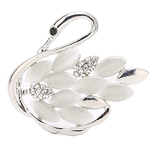Zwaan Brooch Pins, Zwaan Brooch voor vrouwen Kristal Elegant Zwaan Brooch Pins sieraden, Zwaan Crystal Rhinestone Brooches voor vrouwen Elegante Dieren Pins en Brooches Mode sieraden