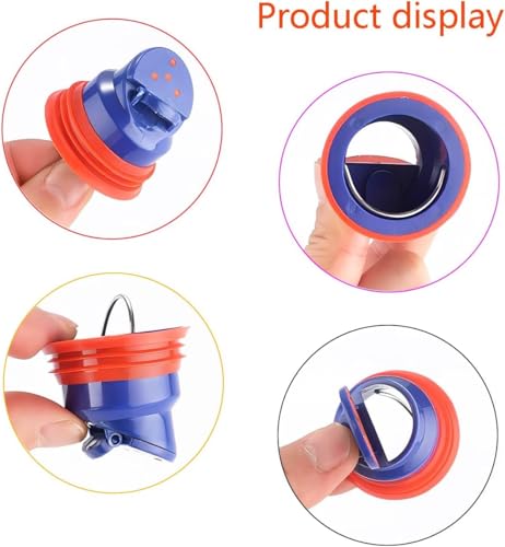 Zee 2pcs Drain backflow Bescherming Badbekken Douche Drain Insert Plug Anti geur douche Stopper