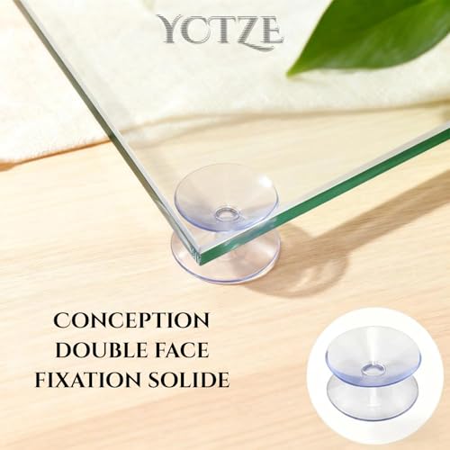 10 st. Ultra krachtig Dubbelzijdige silicone Zuigbekers voor Aquarium Aquarium - Stabiele schuif voor glas, ideaal voor visfilters en Rip Accessoires 3