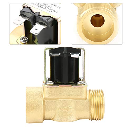 Magnetische Solenoïde Valve DN20 G3/4 Messing 12V DC Solenoïde Valve Water Solenoïde Valve