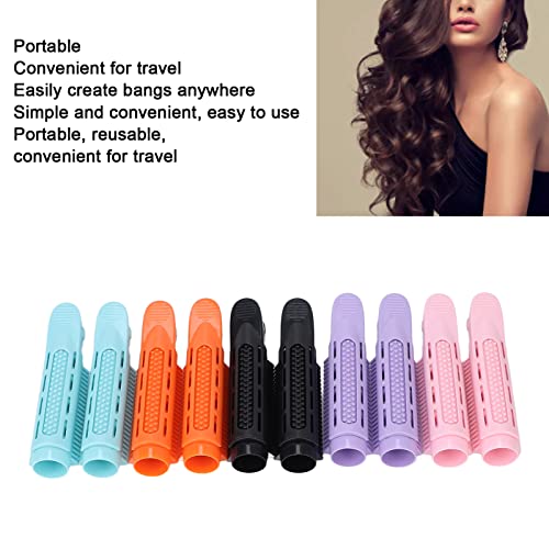 Volumizing Hair Root Clip, 10 st Natural Fluffy Hair Curlers Rollers Clips, Zelf Grip Root Volume Hair Curler Clip Hair Styling Tool, levendige kleuren voor dagelijkse haarverzorging 3