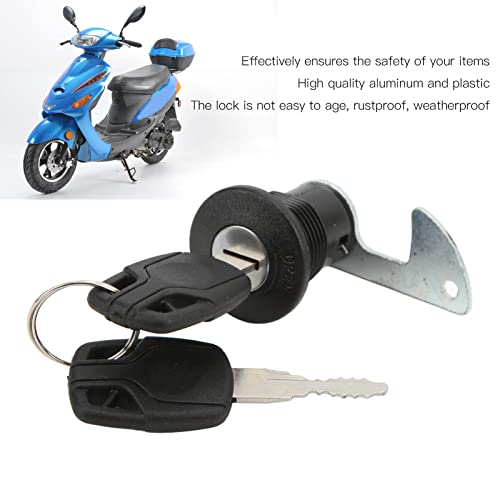 Slot, Motor Trunk Lock, Achterkoffer, Aluminium Plastic Scooter Mount Lock (B Short Hooks) 5