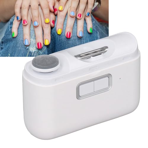 2-in-1 Elektrische Nagel Clippers voor alle leeftijden, Veilig en snel Polishing Automatic Fingernail File Trimming Machine, oplossing voor baby's, kinderen, volwassenen en senioren 3