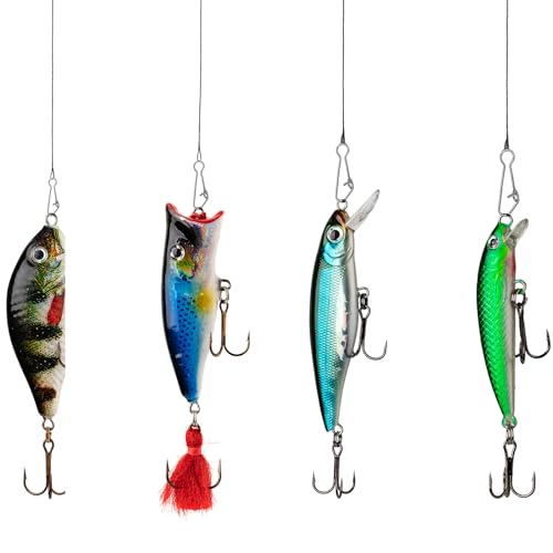 Hoge sterkte Vissnaps, Roestvrij stalen lijn Pin Connector Swivels Clip Snelle verandering voor de visserij Lures Zoetwater Zoutwater 5