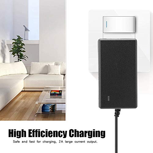 Lithium batterij oplader 8.4V 2A Ion vervangende power Lithium-ion opladers Adapter voor speelgoed autobalans voor hoofdlamp veilig en snel opladen Britse regelgeving 3