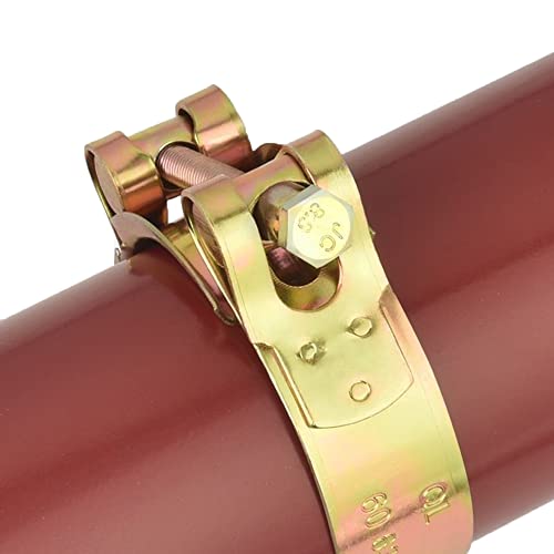 20-22mm Stainless Steel Tube Clamp T-Bolt Clamp Heavy Duty Slang Clamp Benzine Clips voor Automobiles, Industrieën, Schepen, Huizen, enz. 4 stuks 5