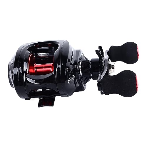 Vissen Reel, metaal gemakkelijk te gebruiken 10kg laadcapaciteit Zout Water Gooien Molen Rechtshandig voor Zeevissen 5