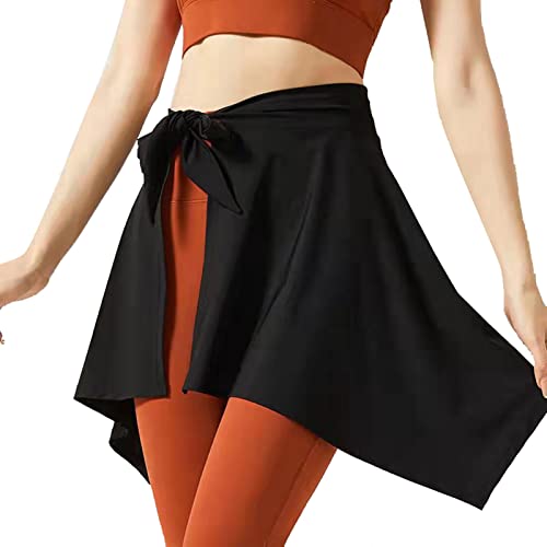 Sportrok Cover, Polyester Fiber Soft Absorberende Yoga One Piece Tie Up rok voor Fitness Sense