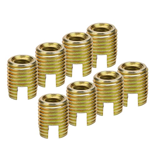 20st Zelftappende draad invoegen, 302 Carbon Steel, Gegalvaniseerd Geslotte Schroef Socket, Schroef Reparatie Accessoires, voor Draad Reparatie (InnerM3 * 0,5 OuterM5 * 0,5 Lengte6mm)