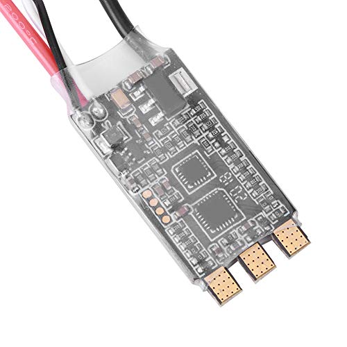 RC Borstelloze ESC, 30A-S 2-6S Borstelloze ESC Vervangingsdeel Geschikt voor Multicopter Quadcopter (zwart) 5