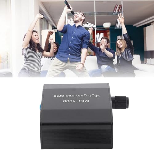 Microfoonversterker, Microfoonversterker Mic Audio Amp High Gain 1000 keer versterker accessoire set 5