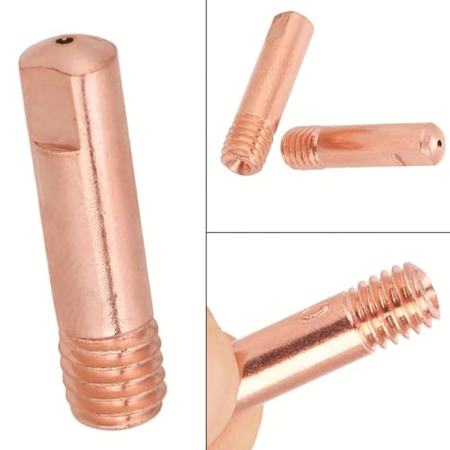 Lassen Contact Points, Dujelixa M6 Mig Nozzle, 20st Gas Lassen Nozzles 15AK, Lassen Contact Point, Handheld Lassen Tip voor 24KD MIG/MAG Lassen Brander Accessoires Draag Onderdelen, 1.2mm Power Nozzles 3