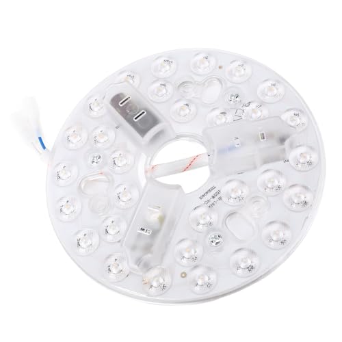 LED Plafond Ventilator Retrofit Panel Plafond Ventilator LED-Fan Light Replacement 5.3 Inch 15W 3CCT 3000K 4200K 6500K Dimbaar met geheugenfunctie voor