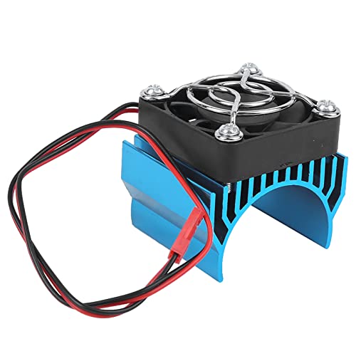 3650 Motor Heat Sink 36mm RC Heat Sink 36mm Diameter Heat Sink Koeler Heat Fin Voor 1 10 RC Car 540 3650 3660 3670 Motor (BLUE)