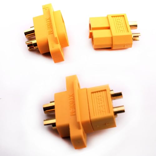 10 paar XT60 Plugs + 10 paar XT60E-M Flush-Mount Plugs Lipo Battery Connectors 2 Pin Connector Kabelplug 4