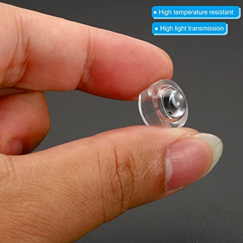 13 mm LED Convex Lens, 10 stuks, 15 graden Beam Hoek, Acryl LED, Optic, Convex, Convex, Condensator Lens voor 1W, 3W, LED, Infrarood kralen, Transparant 4