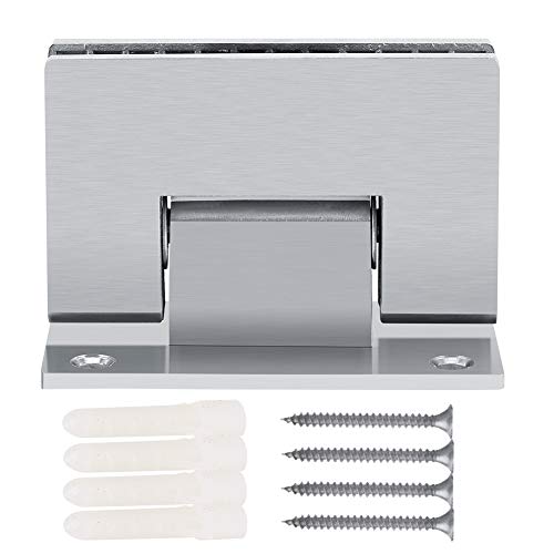 Glass Deur Scharnier 8-10mm Glass Douche Deur Scharnier Roestvrij stalen Scharnier 90 Degree Frameless Douche Deur Wall Bracket 4