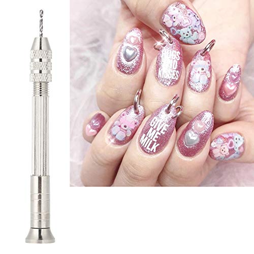 Piercingboren, nagelboren, handnagelnagels Art piercing tool,pendant piercing machine accessoires,nail piercing voor gel nagels 4