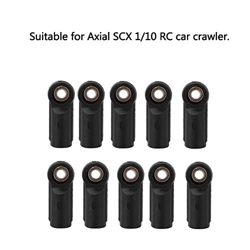 M4 Gelenkkopf Lenkgestänge Kugel Kompatibel mit Axial SCX 1/10 RC Car Crawler(gerade) 4