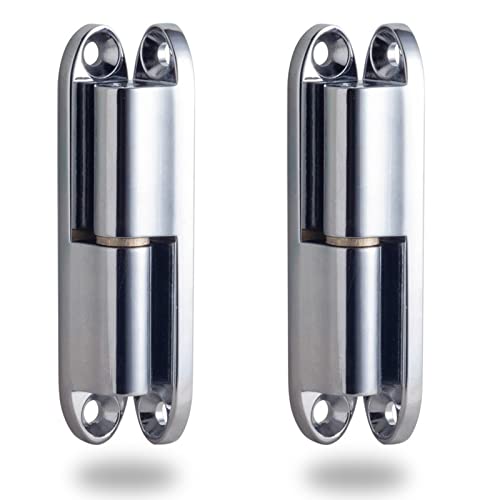 2 x gegalvaniseerde stalen scharnieren voor de Restauratie Deur en Venster Scharnieren voor deur Scharnieren voor deur Box Barn Window Fence Lengte 80mm