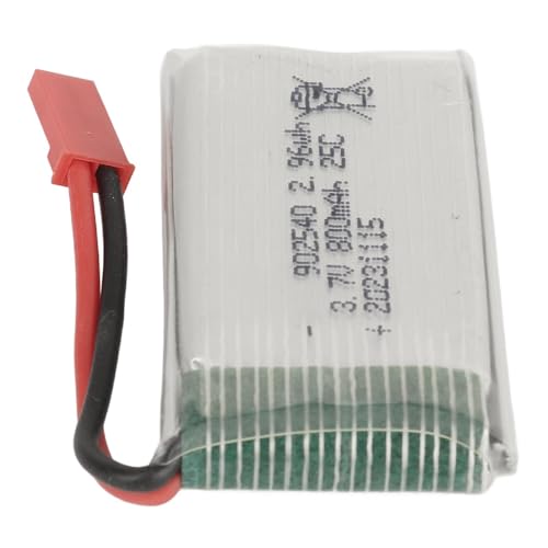 RC Drone Batterij, 3.7V 800MAh LiPo Batterij Oplaadbare Drone Lithium Batterij met JST Red Plug voor Cheerson CX 30 voor Skytech M68