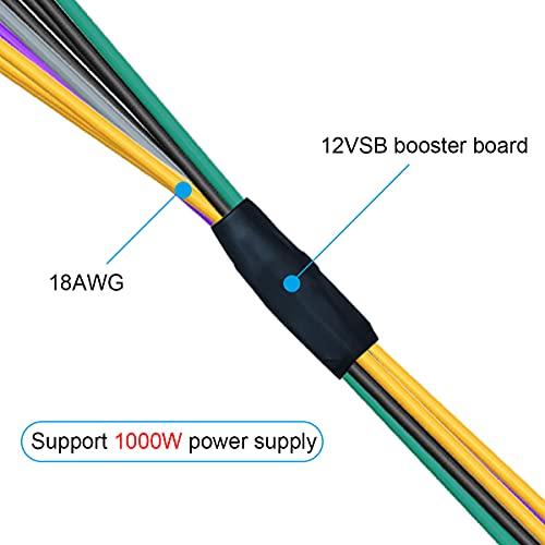 24 Pin tot 8 Pin ATX voeding Adapter Kabel voor DELL Optiplex moederborden 3020 7020 9020, PSU Power Adapter Cable 30cm 12" 18AWG 5