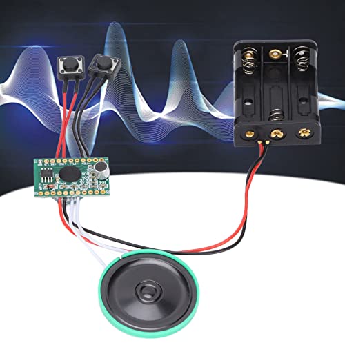Geluidsmodule Geluidsmodule PCB 4 minuten Geluidsmodule Button Control DIY Muziek Geluid Talking Opneembare Spaander voor DIY voor O-kaarten Kerstcadeaudozen 3