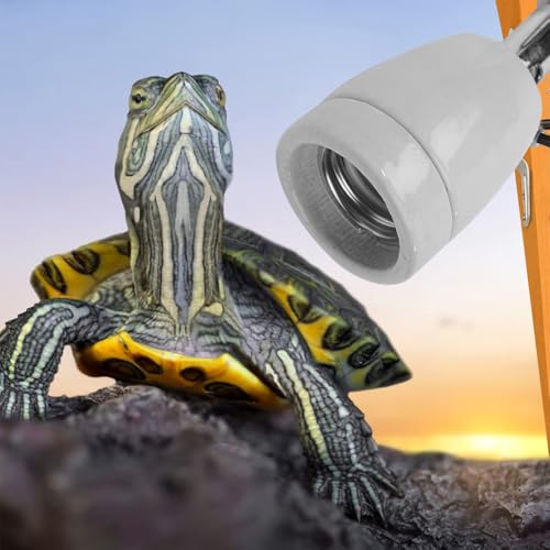 Zee Verwarming Lamphouder E27 Lamp Fitting met kabel 360 Degree Draaibare Lamp Fitting voor Reptielen Warmte Lamp Amfibieën Aquariums 5