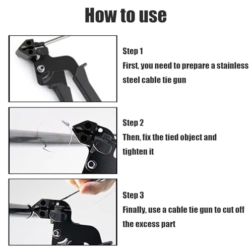 50 stuks metalen kabelbanden, metalen kabelbanden, roestvrijstalen kabelbanden, voor het opwinden, kabelbundelen, bevestigingsbuizen, reparatie van hekken 5