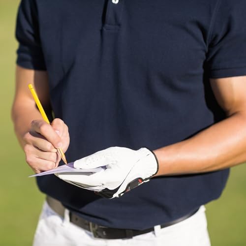 Golf Scorevel, 20 vellen 16x10cm Golf Scorecard Record Scorecard voor Tracking Score Record Tools, Outdoor Golf Club Accessoires, Wit 5