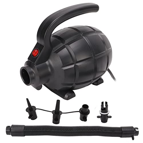 Elektrische luchtpomp hoge druk Quick Fill 600W gereedschapsset voor Inflatie Deflatie met 4 Nozzles Inflator/Deflator Snelle luchtpomp voor Airbed Zwembad Raft boot Zwemring(EU Plug) 3