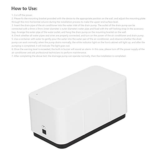 Air Conditioner Drain Pump Condensate System Verhoging pomp 110 tot 240V HVAC Condensate Pompen 5