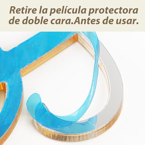 Taart Topper Graduation in Spaans Cake Decoration Feliz Graduación Acryl 4