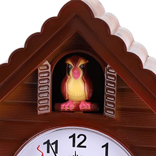 Koekoeksklok, Koekoek Vogel Voices Bell Treehouse Wall Clock Art Vintage Decoratie voor thuis 5