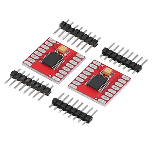 2Pcs TB6612FNG Dual DC Stepper Motor Driver Module, Dual Driver Controller Board H Bridge voor DC Stap TB6612FNG 3