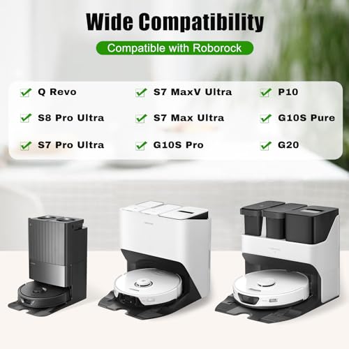 2PCS Silver Ion Module voor Roborock S7maxv Ultra/S7 Pro Ultra/Q Revo/S8+/S8/S8 Pro Ultra/S8 Plus/G10S Pro/P10/G10S Pure G20 Stofzuiger Vervanging