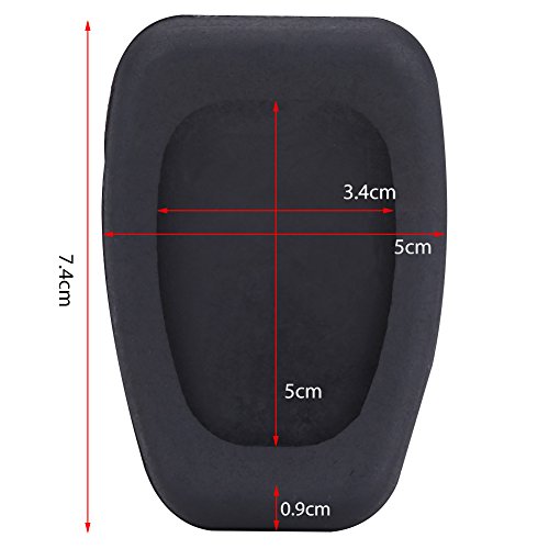 Rubberen hoes voor Koppelrempedals voor Laguna Clio Kango Scenic