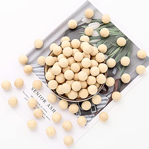 Houten kralen Ambacht Kralen voor doe-het-zelf Sieraden Accessoires 200st 14mm 3