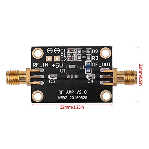 Low Noise Versterker Module voor HAM Radio RTL SDR LNA, Breedband 0,01-4GHz 21DB, SMA Module, Shortwave Versterker, RF Versterker, 2.4GHz Vermogensversterker, SDR Ontvanger 3