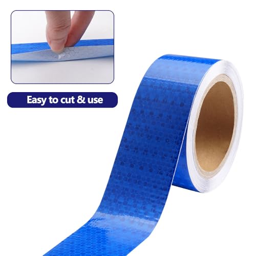 Reflectieve kleefband, 5 cm x 10 m, Reflectieve kleefband, Reflectieve kleefband, 5 cm x 10 m, voor voertuigen, Aanhangwagens, fietsen, Helmen 3