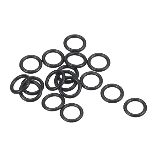 100 st. Nitril Rubber O-ringen 7mm AD 5mm ID 1mm Brede Metrische Seal voor Water Tap Loodgieter Auto Reparatie Zwart