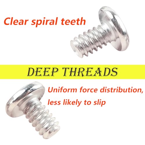 Verpakking van 20 computerschroeven, cilinderkopschroeven, BM#6-32x6mm, Phillips hoofdschroeven, moederbord reparatieschroeven 5