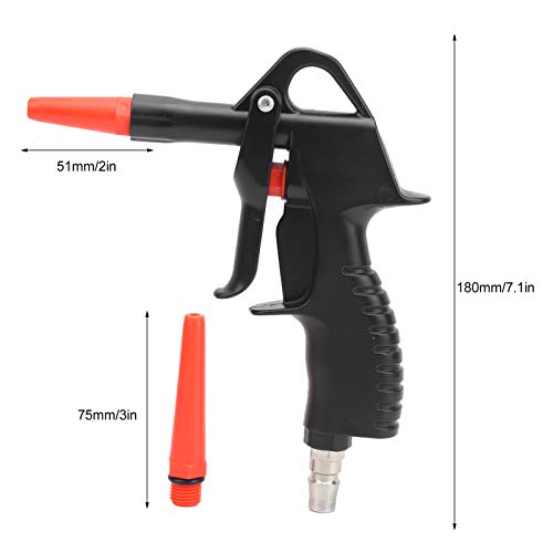 Pneumatische stofverwijdering pistool Industriële luchtblow pistool Pneumatische luchtcompressor Accessoires Stofreiniger gereedschap met nozzel voor autowash 4